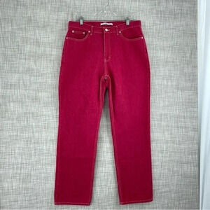 NWT Tommy Hilfiger Womens Size 14 Hipster straight leg jeans 0284